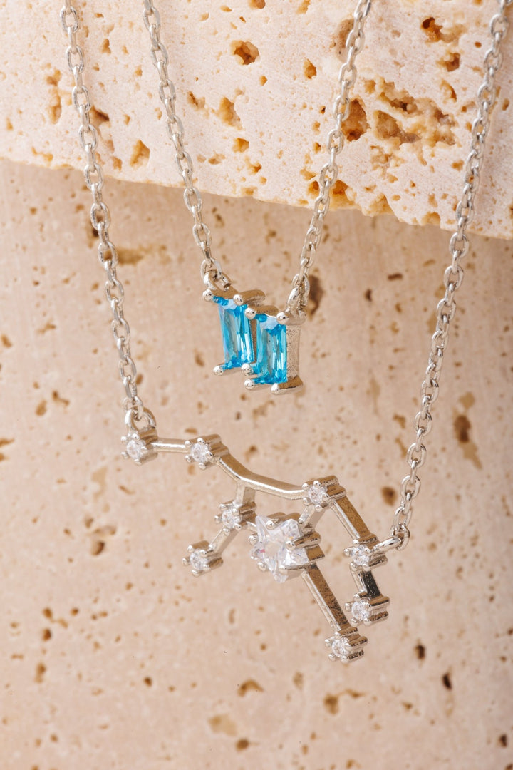 etreM Zodiac Sign Necklace - UJUGLOW