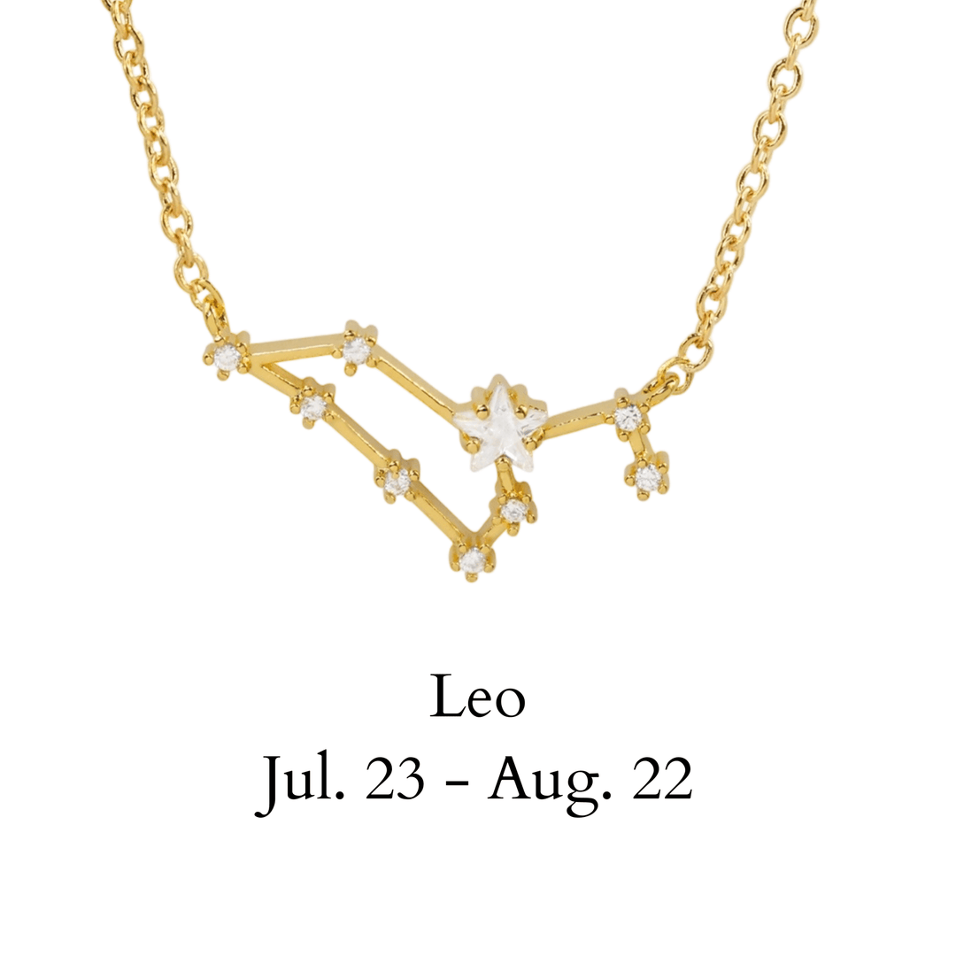 etreM Zodiac Sign Necklace - UJUGLOW