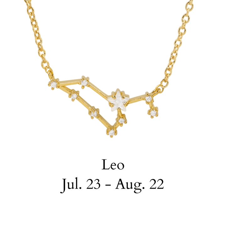 etreM Zodiac Sign Necklace - UJUGLOW