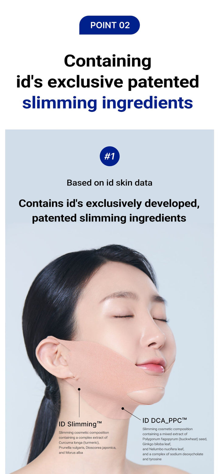 IDPLACOSMETICS Face Fit Minus Band V3 4 Stk.