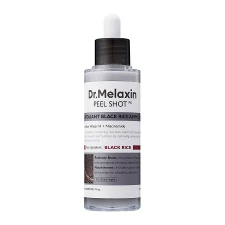 Dr.Melaxin Peel Shot Exfoliating Black Rice Ampoule [80ml]