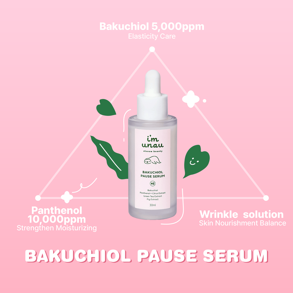 imunau Bakuchiol Pause Serum [30ml] - UJUGLOW
