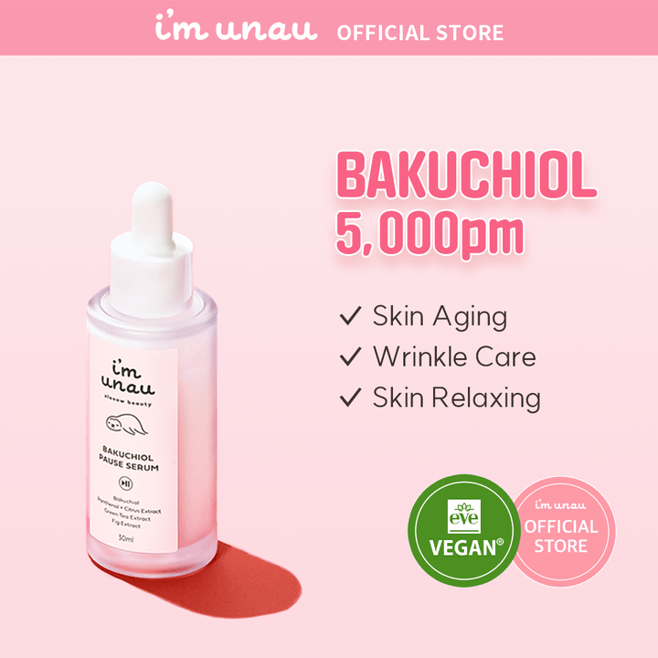 imunau Bakuchiol Pause Serum [30ml] - UJUGLOW
