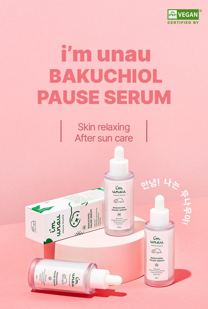 imunau Bakuchiol Pause Serum [30ml] - UJUGLOW