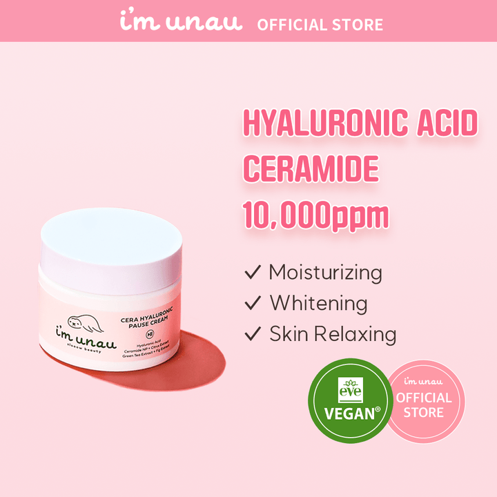imunau Cera Hyaluronic Pause Cream [50ml] - UJUGLOW