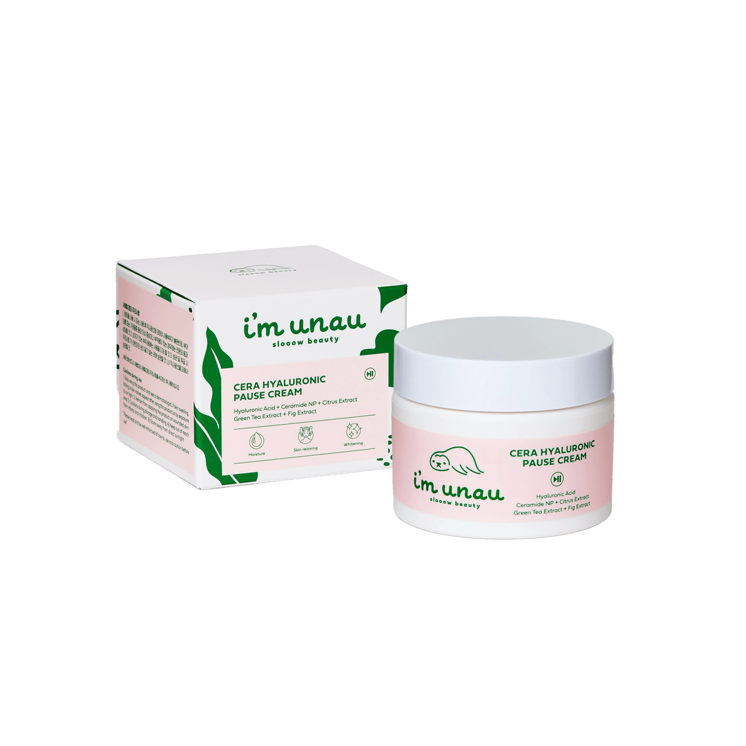 imunau Cera Hyaluronic Pause Cream [50ml] - UJUGLOW