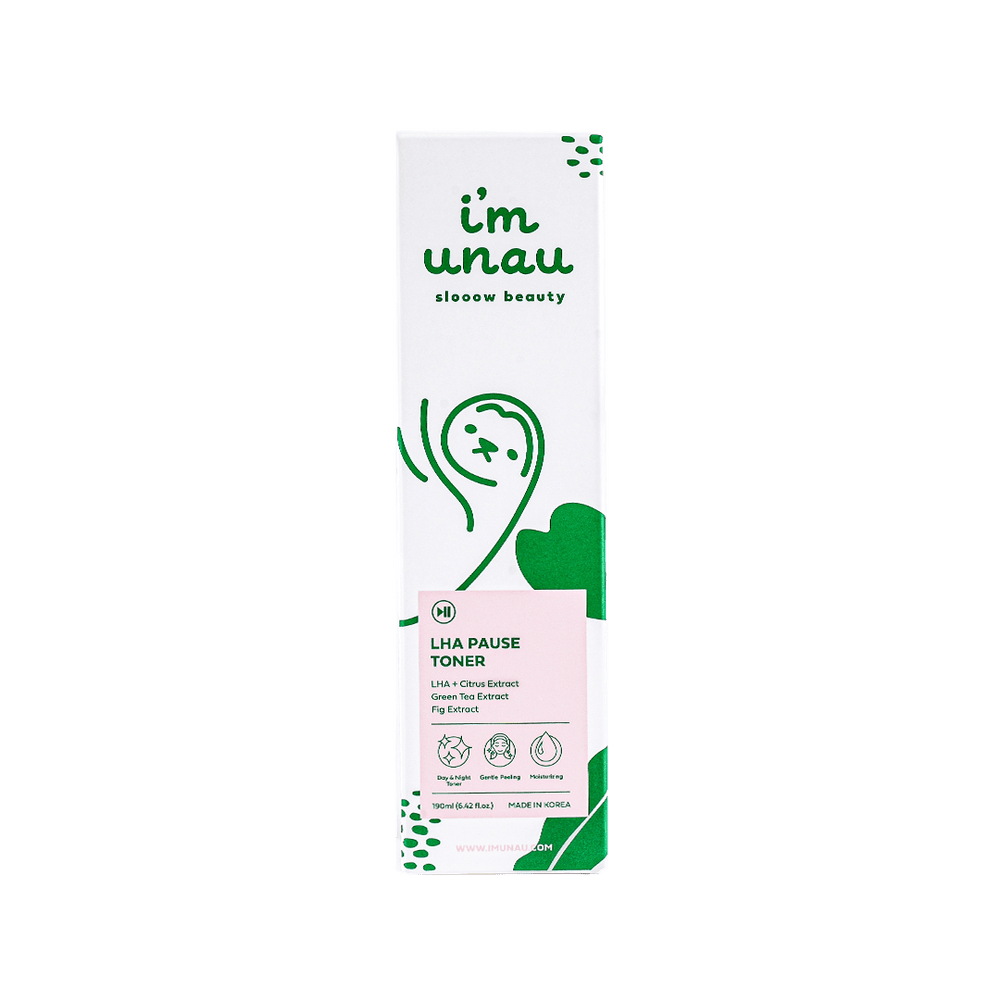 imunau LHA Pause Toner [190ml] - UJUGLOW