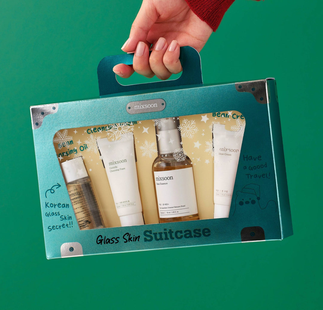 mixsoon Glass Skin Suitcase [20ml+20ml+50ml+15ml] - UJUGLOW