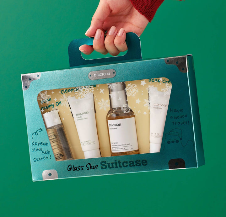 mixsoon Glass Skin Suitcase [20ml+20ml+50ml+15ml] - UJUGLOW