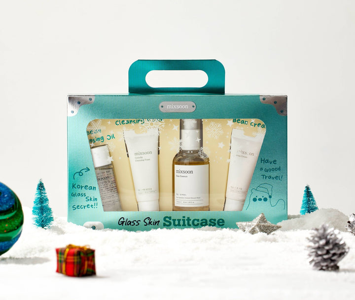mixsoon Glass Skin Suitcase [20ml+20ml+50ml+15ml] - UJUGLOW