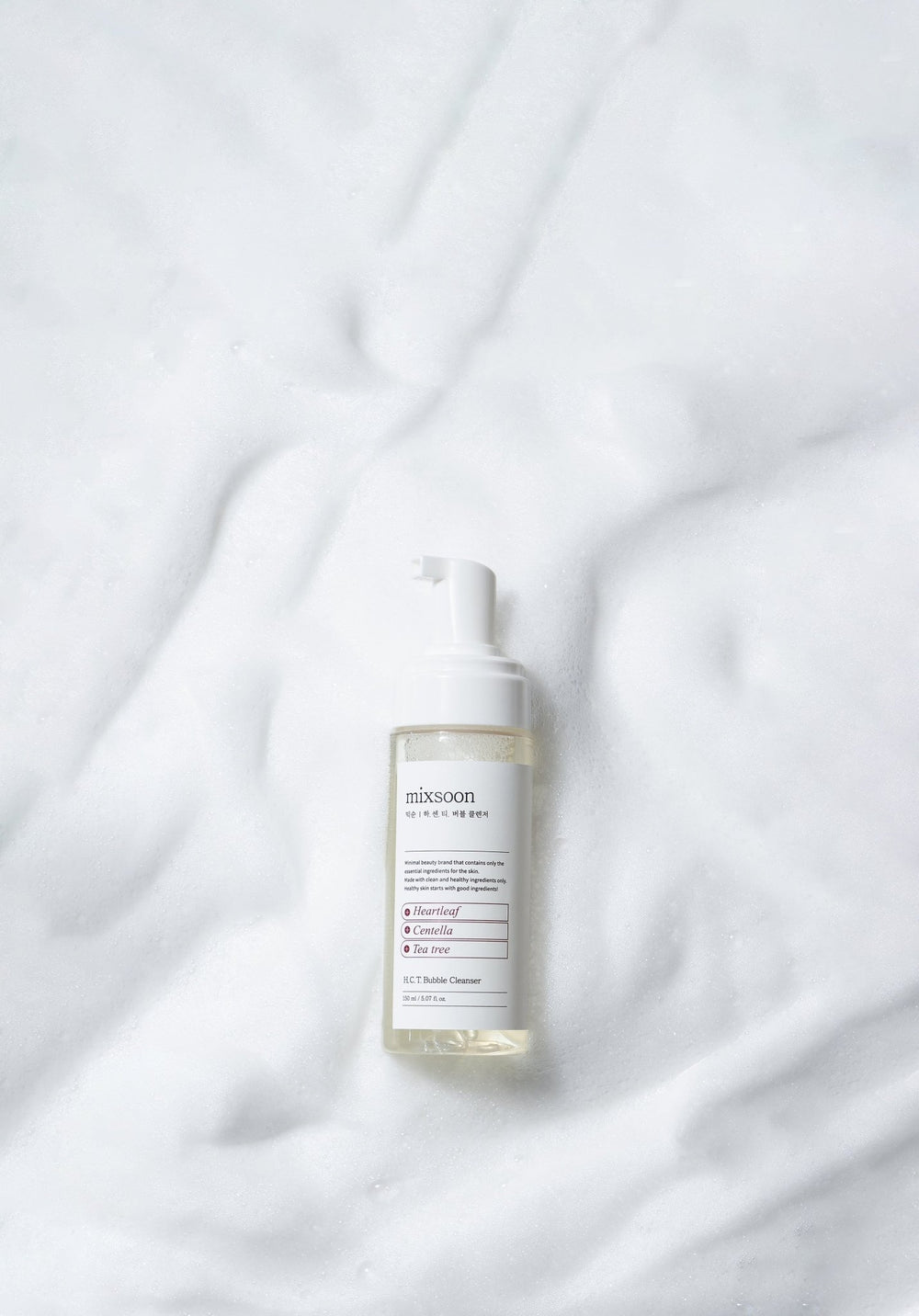 mixsoon H.C.T Bubble Cleanser [150ml] - UJUGLOW