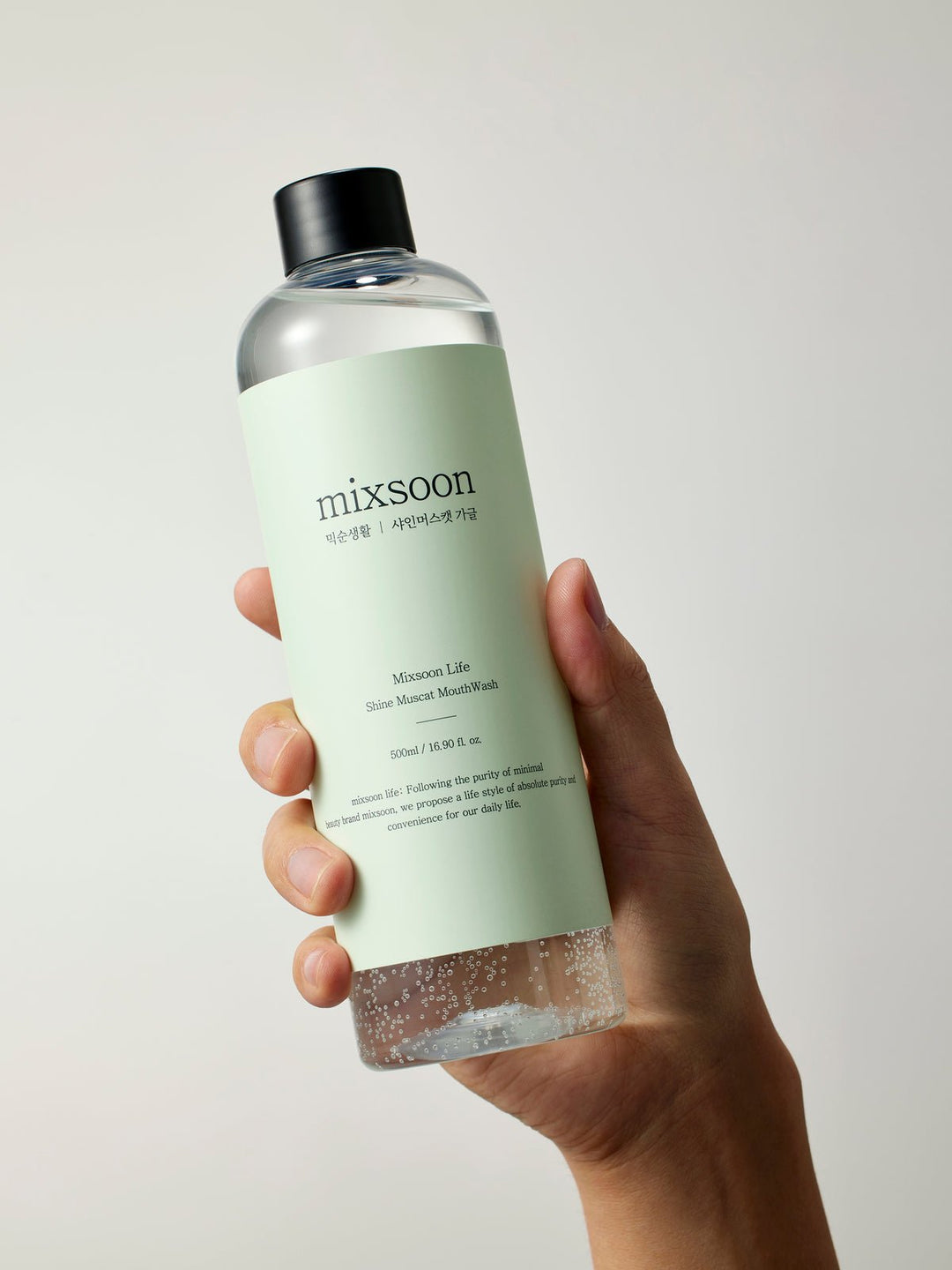 mixsoon Life Mild Mouthwash (Shine Muscat Scent) [500ml] - UJUGLOW