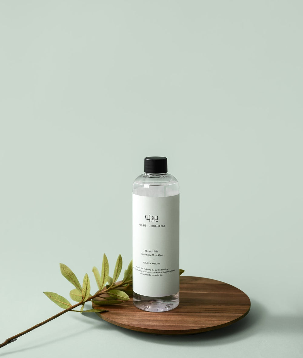 mixsoon Life Mild Mouthwash (Shine Muscat Scent) [500ml] - UJUGLOW