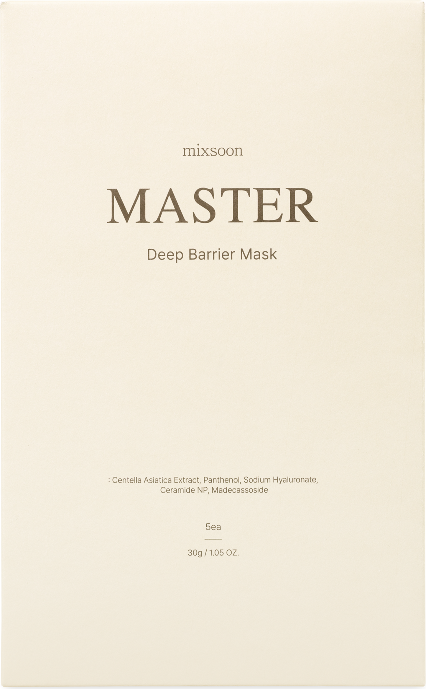 Master Deep Barrier Mask [5ea] - UJUGLOW