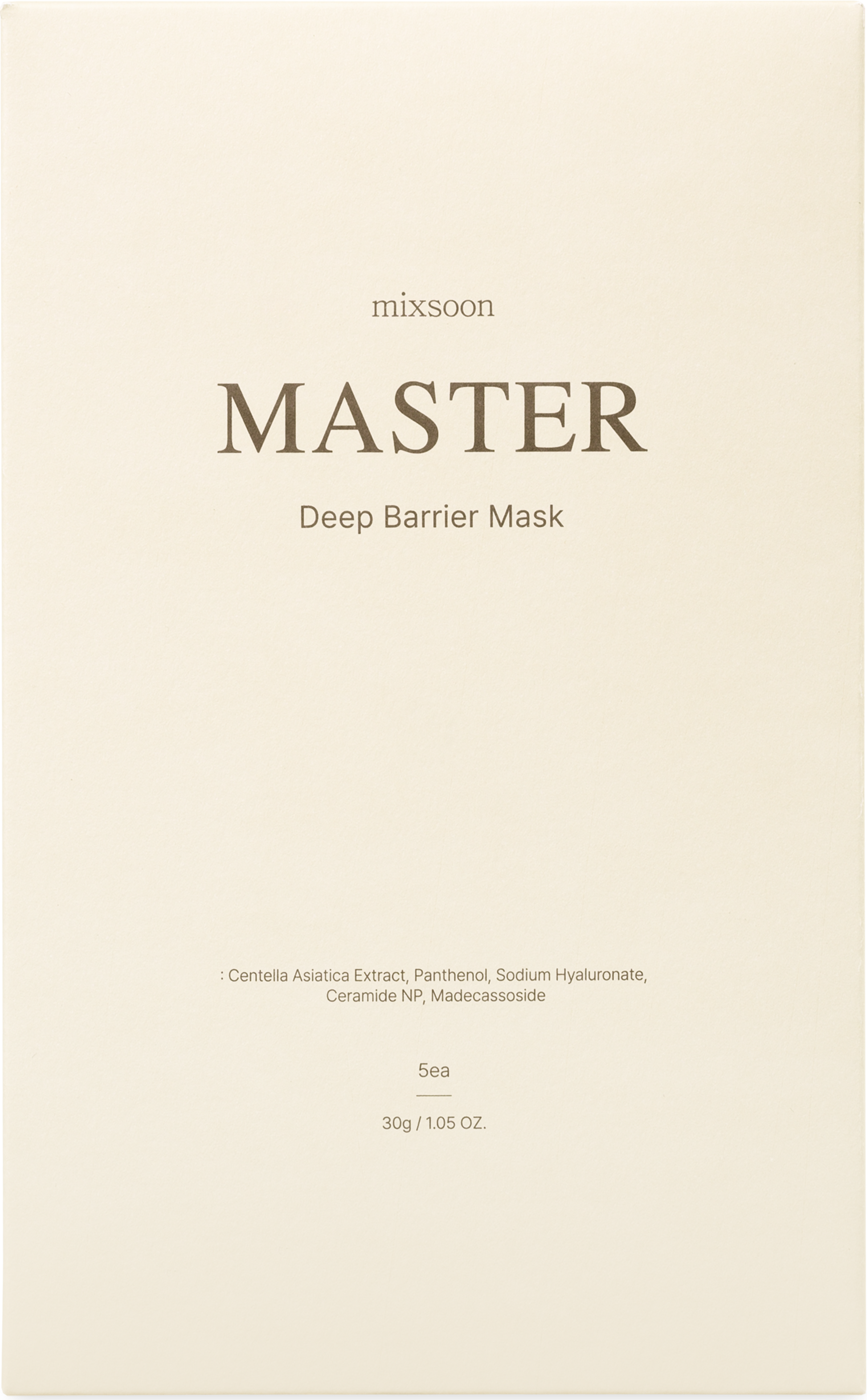 Master Deep Barrier Mask [5ea] - UJUGLOW