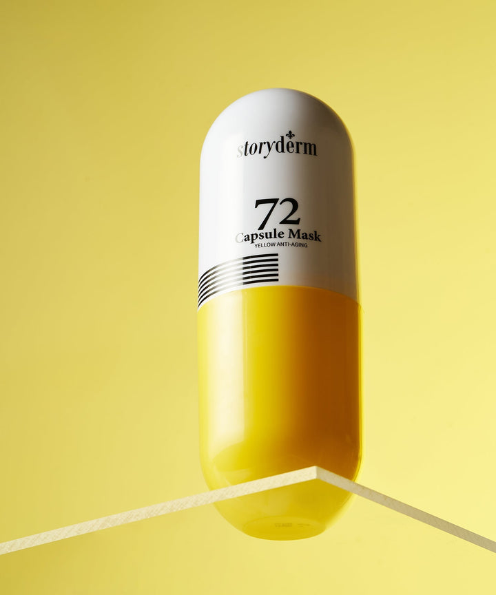 Storyderm 72 Capsule Mask Yellow Anti - Aging [50ml x 5ea / 5g x 5ea] - UJUGLOW