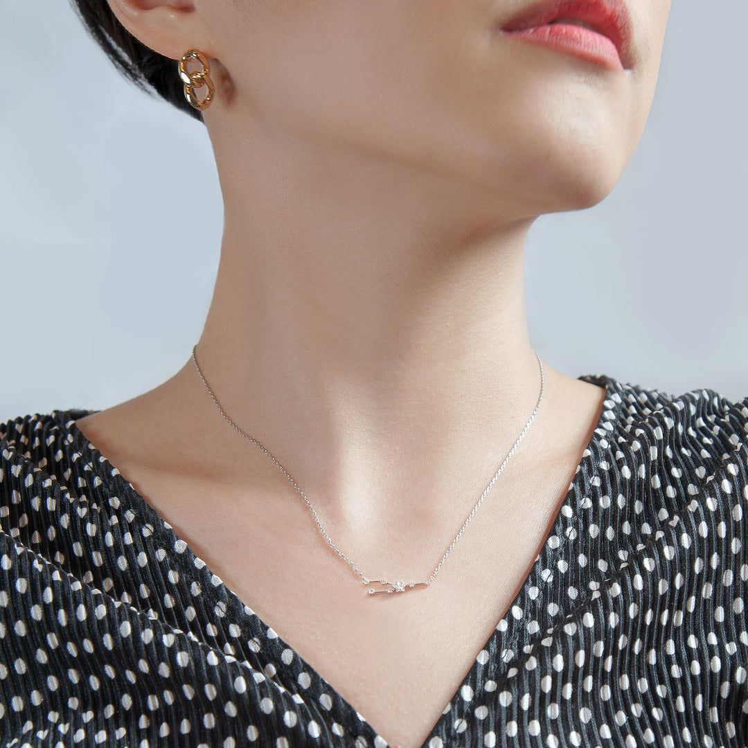 Sternzeichen Halskette 14K vergoldet
Zodiac necklace Korean jewelry Germany
Minimal zodiac necklace silver gold