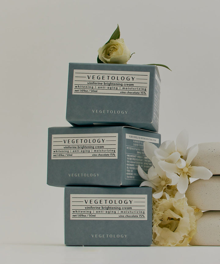 Vegetology Viniferine Brightening Cream [50ml] - UJUGLOW